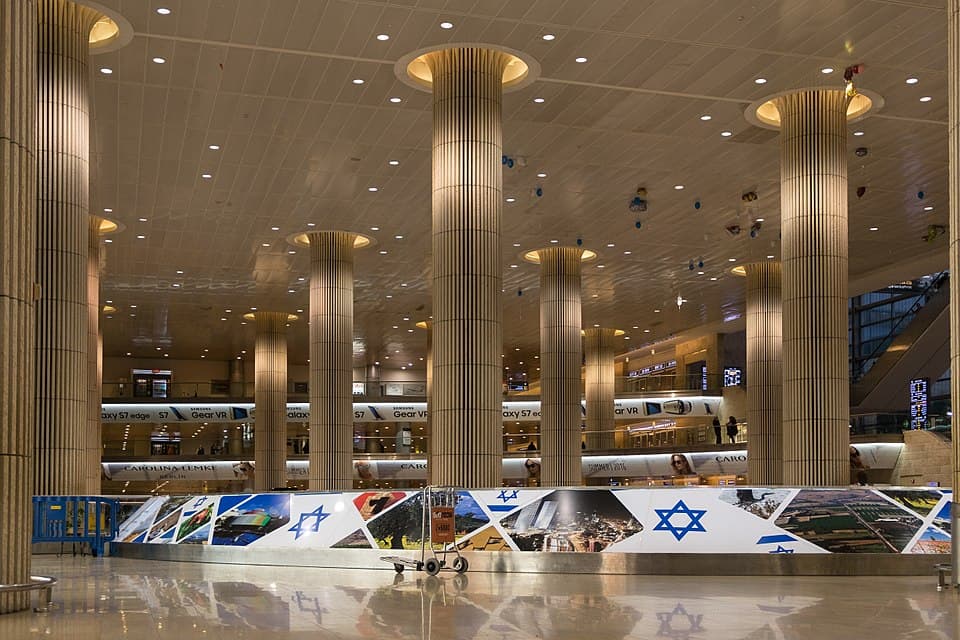 Photograph of Ben Gurion International Airport, 7015001, Israel - location connected to the Jeffrey Epstein case
