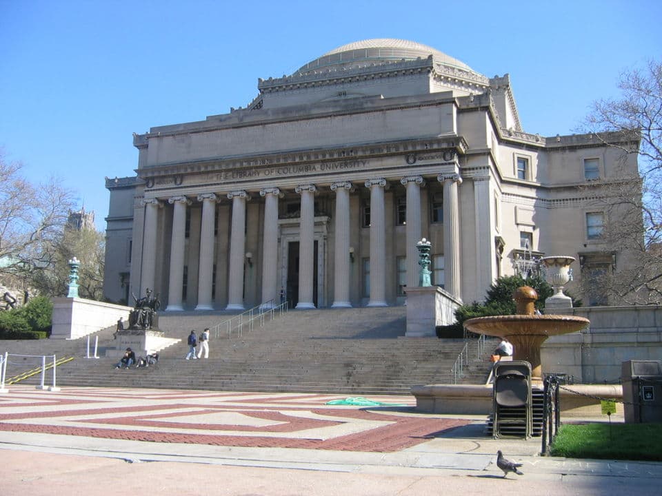 Photograph of Columbia University, 116th St & Broadway, New York, NY 10027 - location connected to the Jeffrey Epstein case