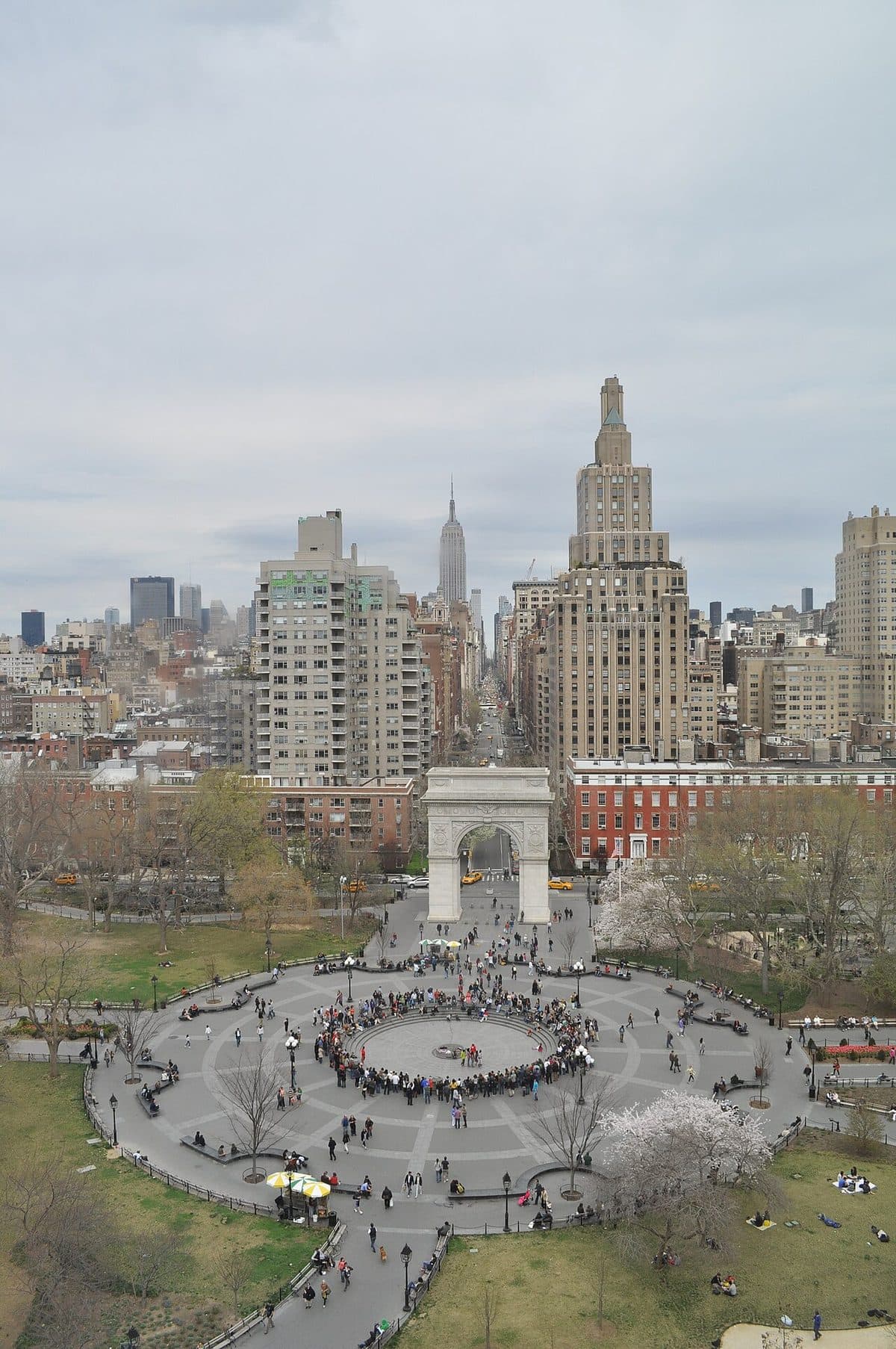Photograph of New York University, 70 Washington Square S, New York, NY 10012 - location connected to the Jeffrey Epstein case