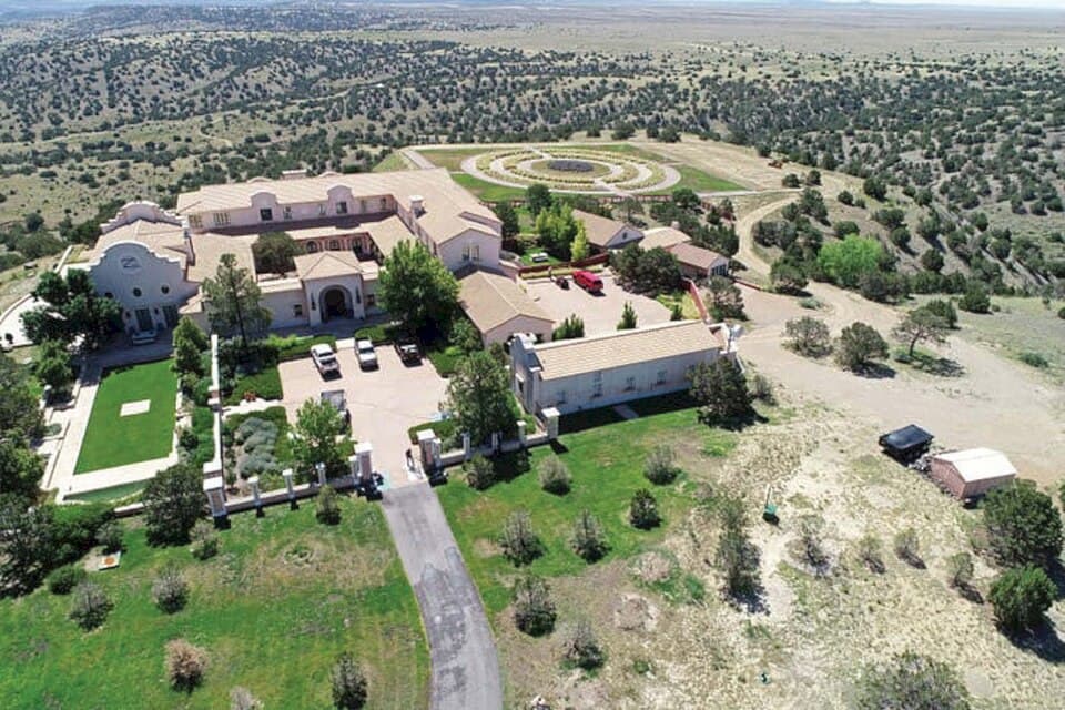 Photograph of Zorro Ranch, Stanley, Santa Fe County, New Mexico - location connected to the Jeffrey Epstein case