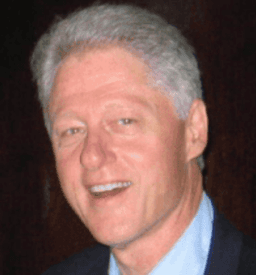 Bill Clinton headshot from DOJ case files