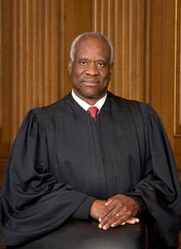 Clarence Thomas headshot from DOJ case files