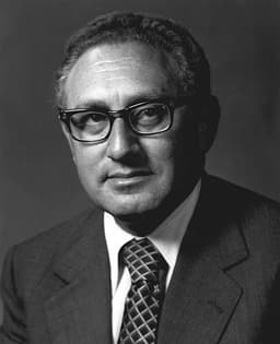 Henry Kissinger headshot from DOJ case files