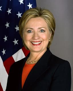Hillary Clinton headshot from DOJ case files