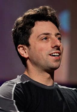 Sergey Brin headshot from DOJ case files