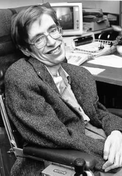 Stephen Hawking headshot from DOJ case files