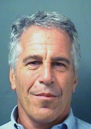 Jeffrey Epstein's 2008 Palm Beach County mugshot
